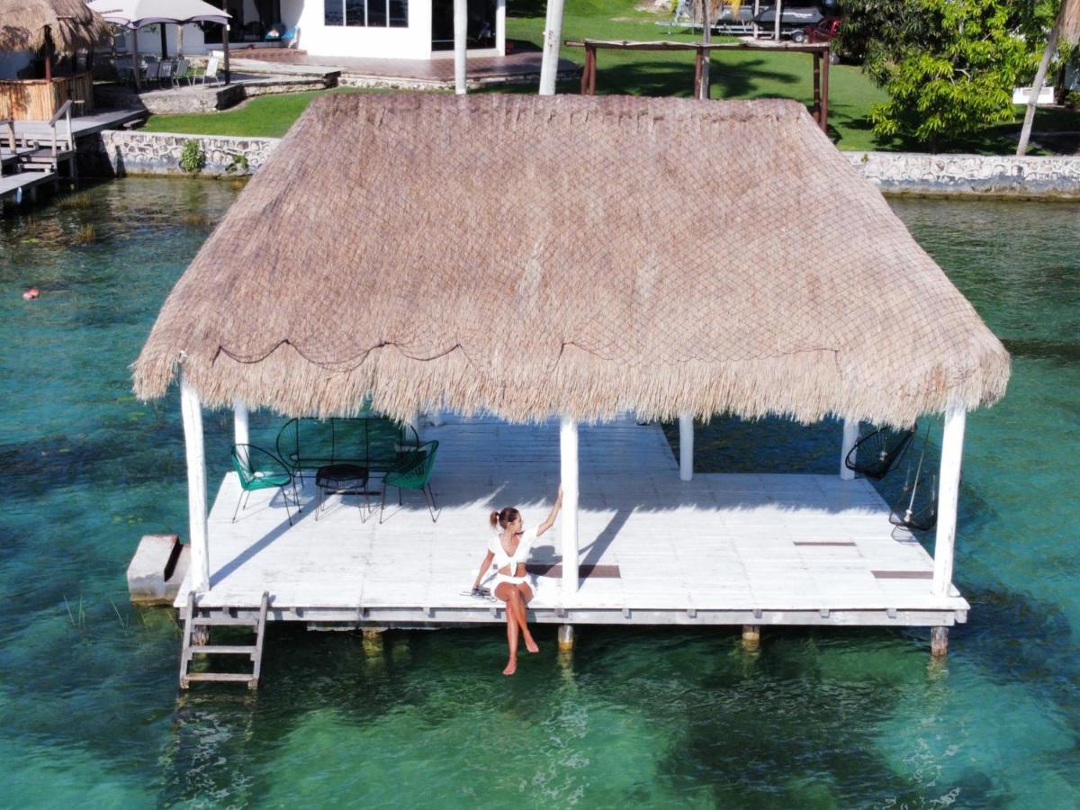 Royal Palm Bacalar Cabanas & Lagoon Club מראה חיצוני תמונה