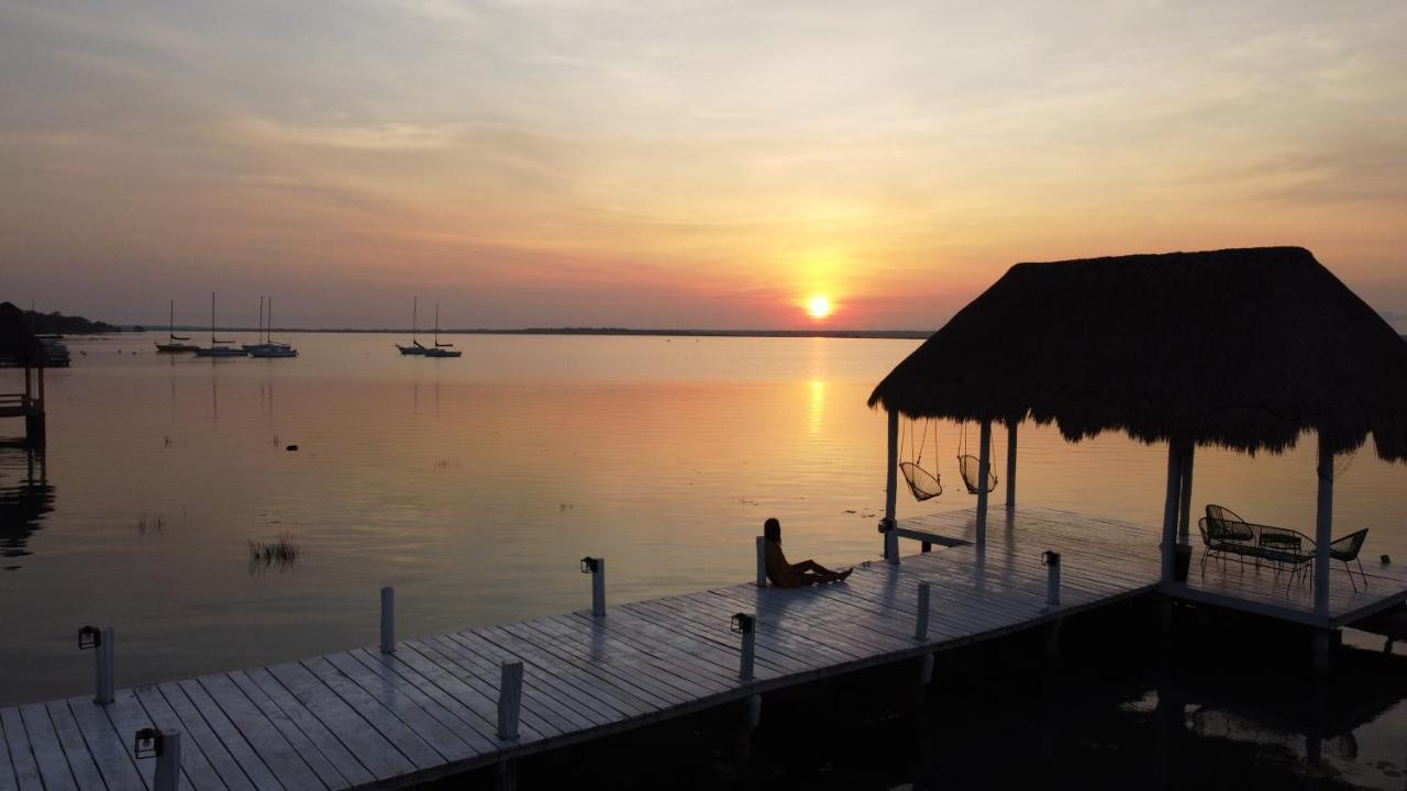 Royal Palm Bacalar Cabanas & Lagoon Club מראה חיצוני תמונה